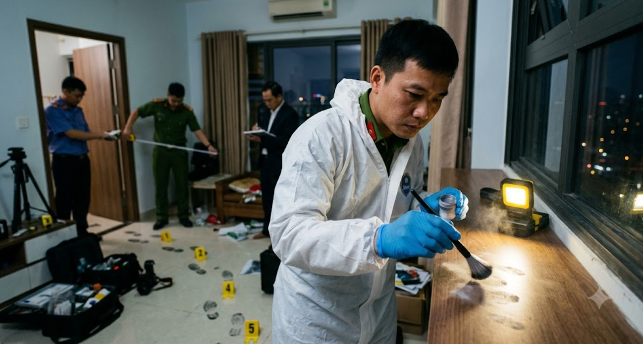 DẤU VẾT TẠI HIỆN TRƯỜNG CÓ Ý NGHĨA NHƯ THẾ NÀO TRONG ĐIỀU TRA? CĂN CỨ PHÁP LÝ CẦN BIẾT?